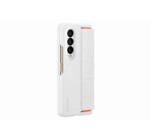 Samsung Galaxy Z Fold4 Silicone Grip, gyári szilikon tok, fehér, EF-GF936TW