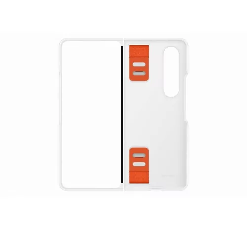 Samsung Galaxy Z Fold4 Silicone Grip, gyári szilikon tok, fehér, EF-GF936TW