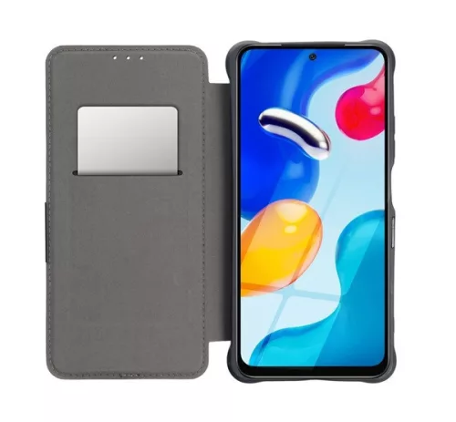 Razor book Xiaomi Redmi Note 11 Pro/11 Pro 5G flip tok, fekete
