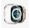Spigen Ultra Hybrid Apple Watch UItra 2 / 1 49mm tok, kijelzővédő felülettel, Crystal Clear, átlátszó