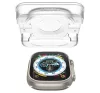 Spigen Glas.tR EZ Fit Apple Watch Ultra 4 / 3 / 2 / 1 49mm tempered kijelzővédő fólia felhelyező kerettel (2db)