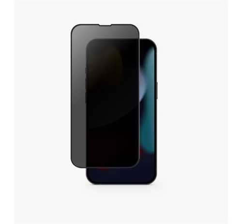 Uniq Optix Privacy Apple iPhone 17E / 16E / 14 / 13 / 13 Pro tempered glass teljes kijelzős kijelzővédő üvegfólia