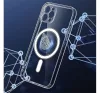 Magsafe szilikon tok Apple iPhone 14 Pro Max, átlátszó