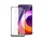 Apple iPhone 14 Pro Max, Full Glue Ceramic hajlított tempered glass kijelzővédő üvegfólia, fekete