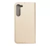 Magnet Samsung Galaxy S23 Plus mágneses flip tok, arany