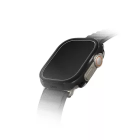   Uniq Valencia Apple Watch UItra 2/1 (49mm) aluminium tok, fekete