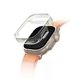   Uniq Garde Hybrid Apple Watch UItra 2/1 (49mm) tok, kijelzővédő felülettel, átlátszó