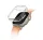 Uniq Garde Hybrid Apple Watch UItra 2/1 (49mm) tok, kijelzővédő felülettel, átlátszó
