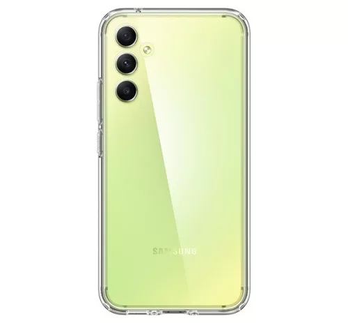 Spigen Ultra Hybrid Samsung Galaxy A34 5G tok, Crystal Clear, átlátszó