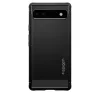 Spigen Rugged Armor Google Pixel 6a tok, Matte Black, fekete