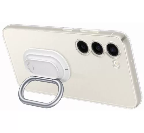 Samsung Galaxy S23 Clear Gadget Cover, gyári tok, átlátszó, EF-XS911CT