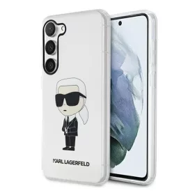   Karl Lagerfeld Ikonik Samsung Galaxy S23+, szilikon tok, átlátszó