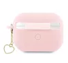 Guess Silicone Charm Heart Apple AirPods Pro 2 tok , rózsaszín