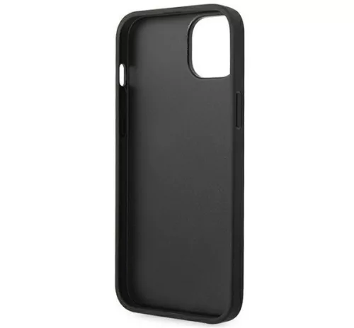Karl Lagerfeld Saffiano Mono Metal Apple iPhone 14 Plus hátlap tok, szürke