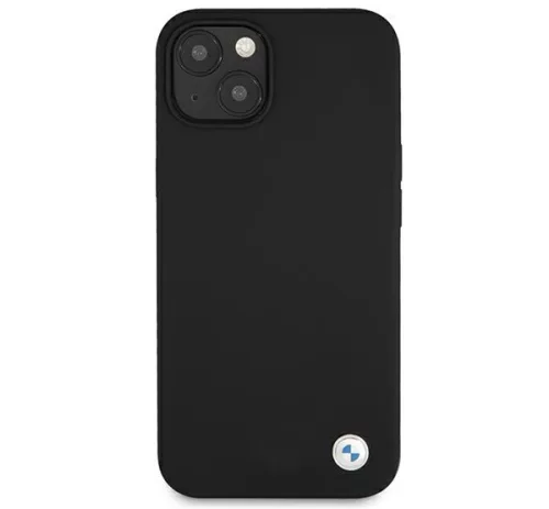 BMW Silicone Signature Apple iPhone 13 hátlap tok, fekete