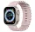 Phoner River Apple Watch 49/45/44/42 mm szilikon szíj, rózsaszín