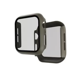   Phoner Thin Apple Watch műanyag tok, kijelzővédő felülettel, 41mm, zöld