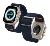 Spigen Lite Fit Ultra Apple Watch Ultra 4 / 3 / 2 / 1 49mm / 10 /  9 / 8 / 7 45mm / SE / 6 / 5 / 4 44mm / 3 / 2 / 1 42mm szövet szíj, tengerészkék