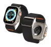 Spigen Lite Fit Ultra Apple Watch Ultra 4 / 3 / 2 / 1 49mm / 10 /  9 / 8 / 7 45mm / SE / 6 / 5 / 4 44mm / 3 / 2 / 1 42mm szövet szíj, fekete