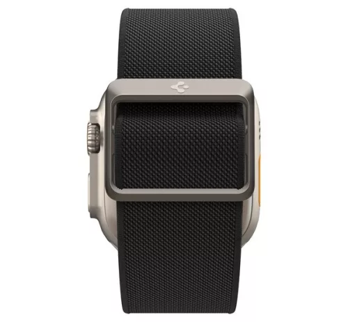 Spigen Lite Fit Ultra Apple Watch Ultra 4 / 3 / 2 / 1 49mm / 10 /  9 / 8 / 7 45mm / SE / 6 / 5 / 4 44mm / 3 / 2 / 1 42mm szövet szíj, fekete