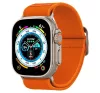 Spigen Lite Fit Ultra Apple Watch Ultra 4 / 3 / 2 / 1 49mm / 10 /  9 / 8 / 7 45mm / SE / 6 / 5 / 4 44mm / 3 / 2 / 1 42mm szövet szíj, narancs