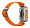 Spigen Lite Fit Ultra Apple Watch Ultra 4 / 3 / 2 / 1 49mm / 10 /  9 / 8 / 7 45mm / SE / 6 / 5 / 4 44mm / 3 / 2 / 1 42mm szövet szíj, narancs