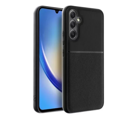 Forcell Noble hátlap tok, Samsung Galaxy A34 5G , fekete
