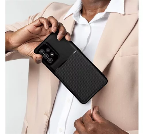 Forcell Noble hátlap tok, Samsung Galaxy A34 5G , fekete