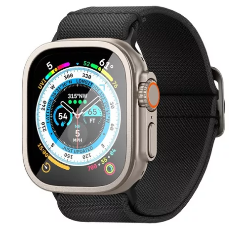 Spigen Glas.tR SLIM Pro Apple Watch Ultra 4 / 3 / 2 / 1 49mm tempered kijelzővédő fólia, titánium