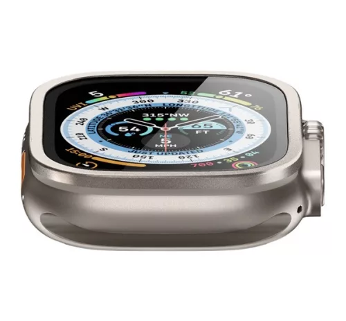 Spigen Glas.tR SLIM Pro Apple Watch Ultra 4 / 3 / 2 / 1 49mm tempered kijelzővédő fólia, titánium