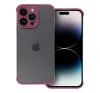 Mini bumper szilikon tok, Apple iPhone 12 Pro, cseresznye