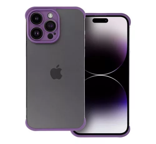 Mini bumper szilikon tok, Apple iPhone 12 Pro, lila