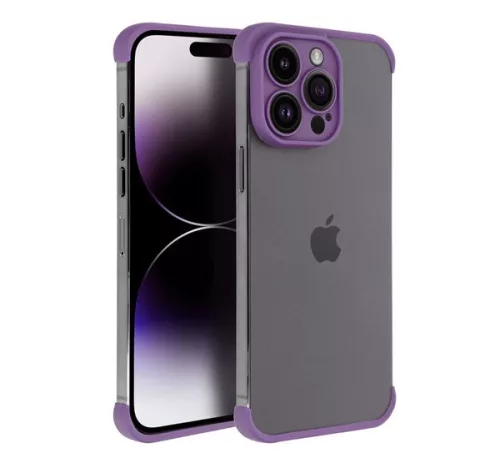 Mini bumper szilikon tok, Apple iPhone 12 Pro, lila