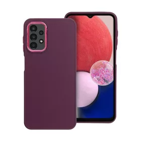   Frame Samsung Galaxy A13 4G közepesen ütésálló tok kameravédő kerettel, lila