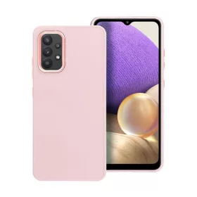  Frame Samsung Galaxy A32 LTE ( 4G ) közepesen ütésálló tok kameravédő kerettel, rózsaszín