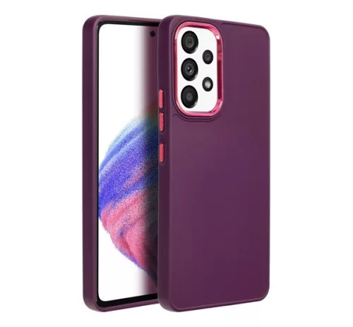 Frame Samsung Galaxy A53 5G szilikon tok, lila