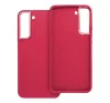 Frame Samsung Galaxy S22 Plus közepesen ütésálló tok kameravédő kerettel, magenta