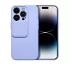 Slide Apple iPhone 14 Pro, kameravédős szilikon tok, levendula