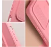 Slide Apple iPhone 14 Pro, kameravédős szilikon tok, rózsaszín