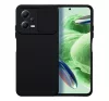 Slide Xiaomi Redmi Note 12 5G, kameravédős szilikon tok, fekete