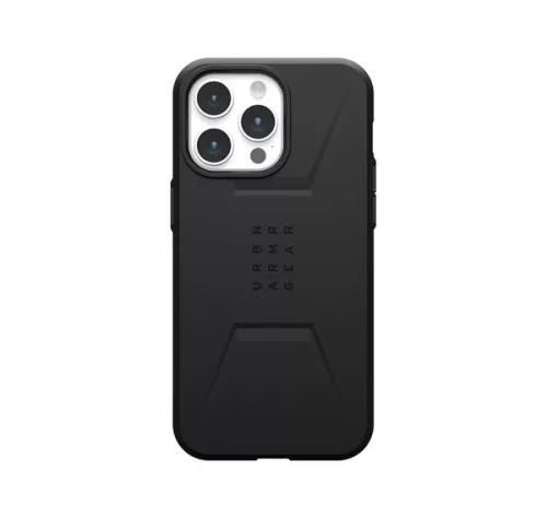UAG Civilian MagSafe Apple iPhone 15 Pro Max hátlap tok, fekete