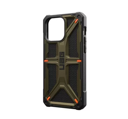 UAG Monarch Apple iPhone 15 Pro Max hátlap tok, kevlár element green