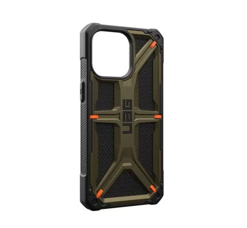 UAG Monarch Apple iPhone 15 Pro Max hátlap tok, kevlár element green