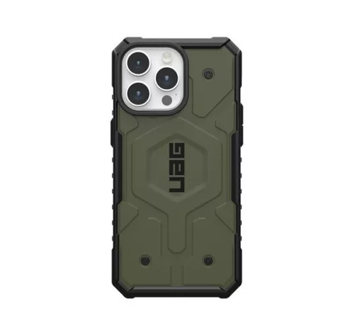UAG Pathfinder MagSafe Apple iPhone 15 Pro Max hátlap tok, olive drab