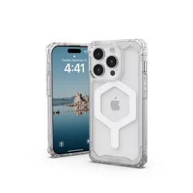   UAG Plyo MagSafe Apple iPhone 15 Pro hátlap tok, jég/fehér