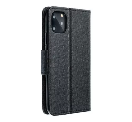 Fancy Apple iPhone 15 Plus flip tok, fekete
