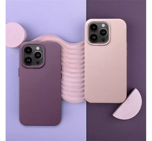 Magsafe műbőr tok Apple iPhone 15 Pro , lila