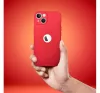 Forcell Soft Apple iPhone 15 Pro Max szilikon tok, piros