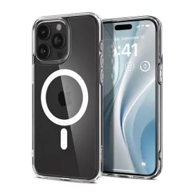   Spigen Ultra Hybrid MagFit Apple iPhone 15 Pro Max tok, MagSafe, fehér