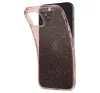 Spigen Liquid Crystal Glitter Apple iPhone 15 Plus tok, csillámos, rózsaszín, átlátszó